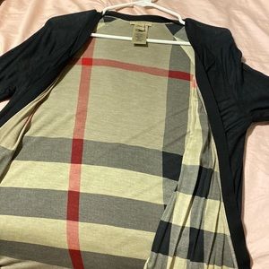 Black Burberry Cardigan